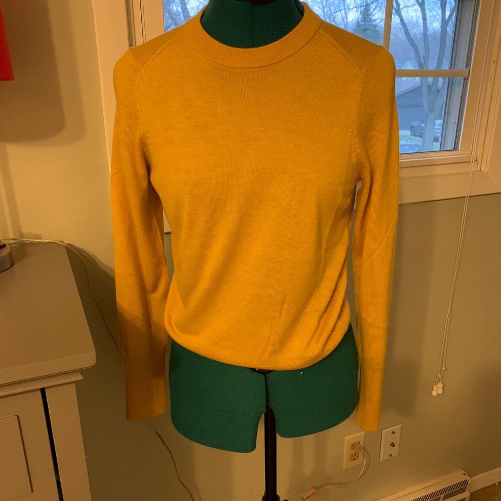 Yellow Crewneck Sweater size Small A New Day